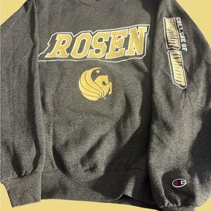 Champion Eco Fleece Sweatshirt in Dark Gray